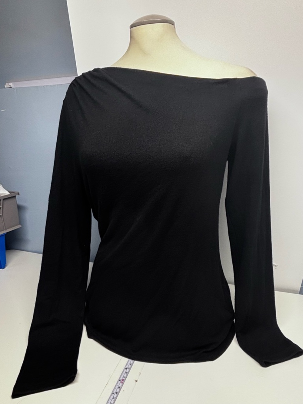 Viscose Blend Banana Republic Off-Shoulder Ultra Soft Luxe Top Summer Sweater